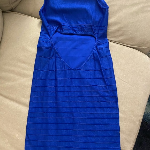 🌈2 for $25 BEBE.Beautiful Blue tube dress.… - Picture 3 of 6